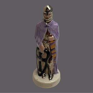 Vintage Chess Piece Alberta Molds Ceramic 1973 Hand Painted Pawn